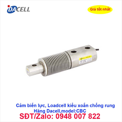 Cảm biến lực, Loadcell kiểu xoắn chống rung Dacell CBC-K20, CBC-K100, CBC-K50, CBC-K200